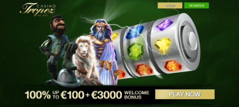 casino tropez welcome bonus