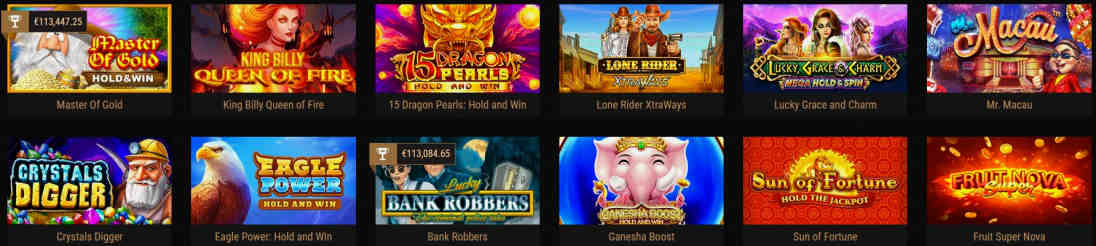 king billy casino games