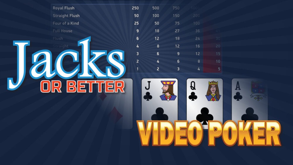 jacks or better free video poker game
